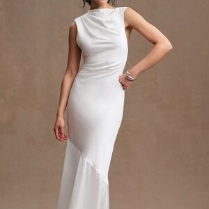 Significant Other Lana Cowl Neck Satin Gown